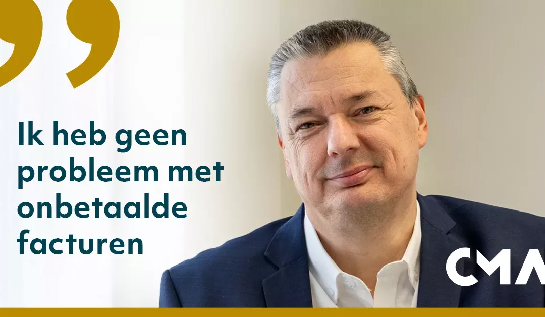 Ik heb geen probleem met onbetaalde facturen