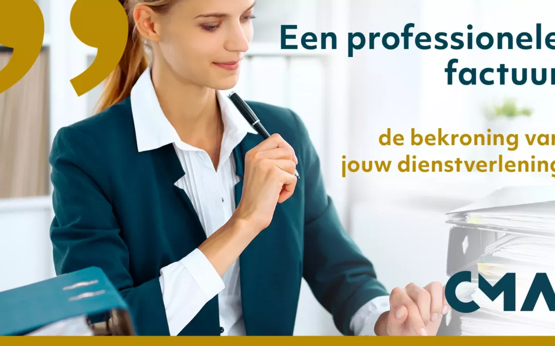 Een professionele factuur