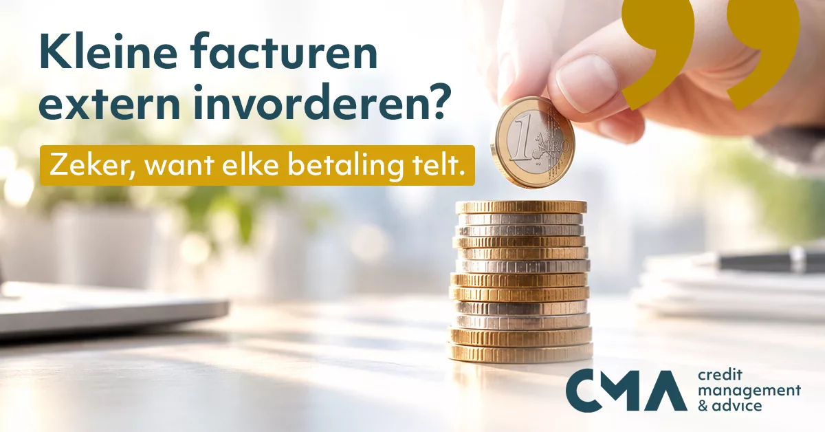 Kleine facturen extern invorderen?